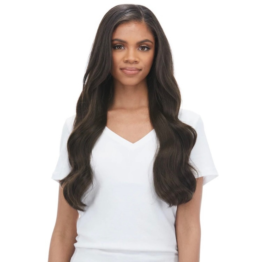 BELLAMI hair extensions 160g 20” dark brown